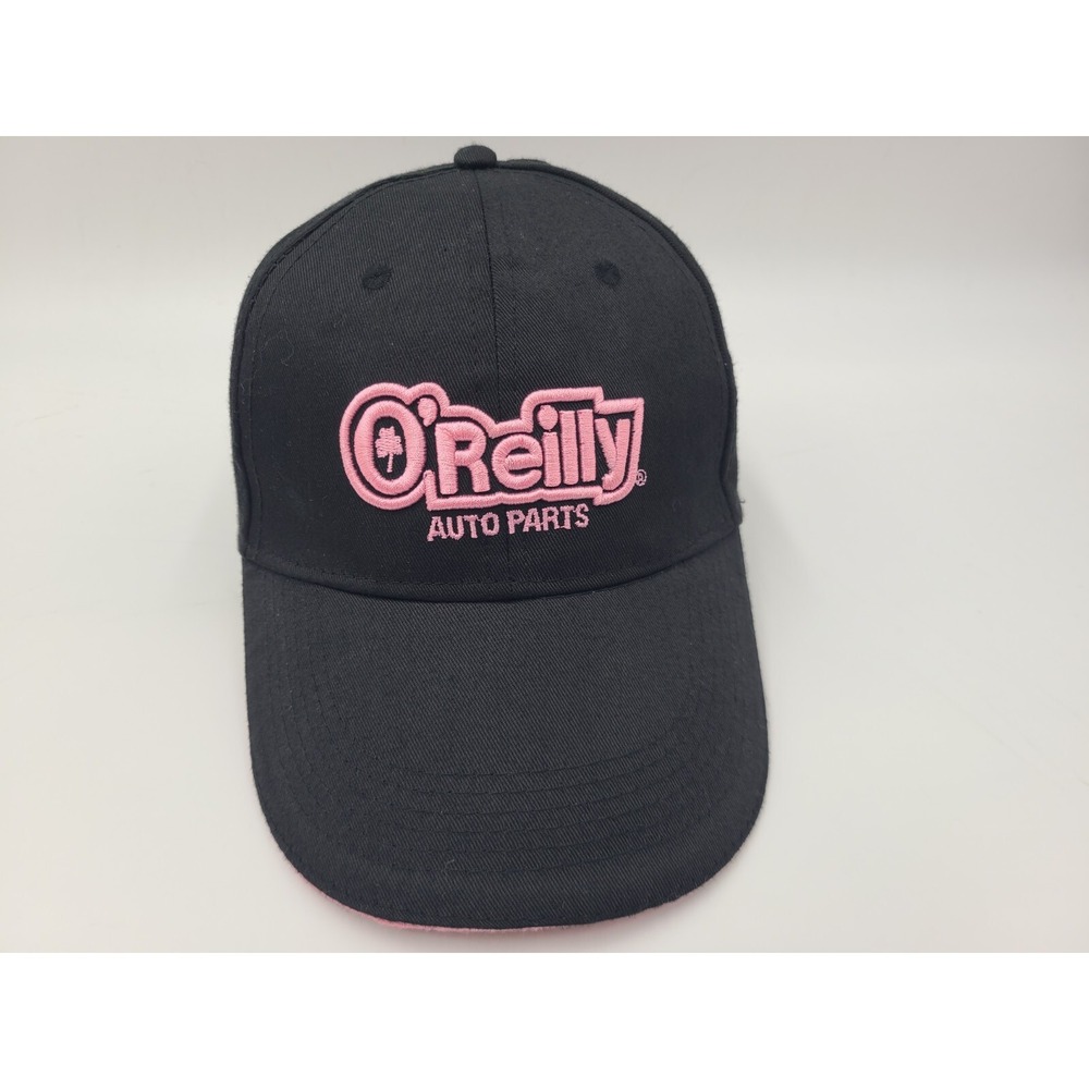 O'Reilly Auto Parts Adjustable Hat Cap Baseball Cars Dad Men Women Black Pink